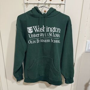 Jansport Green Washington University in St Louis Olin Business School MBA Hoodie